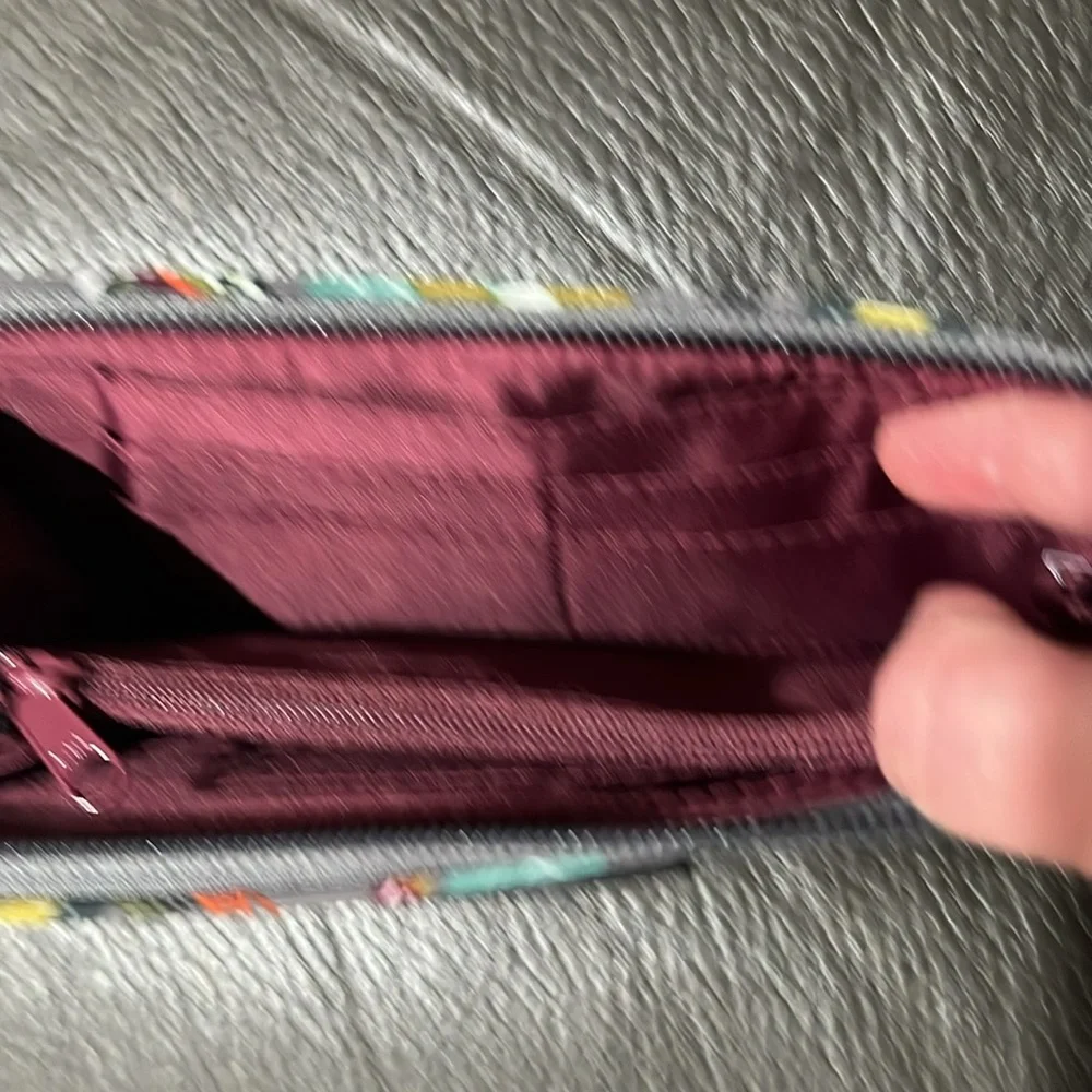 Vera Bradley midtown RFID wristlet in city plaid